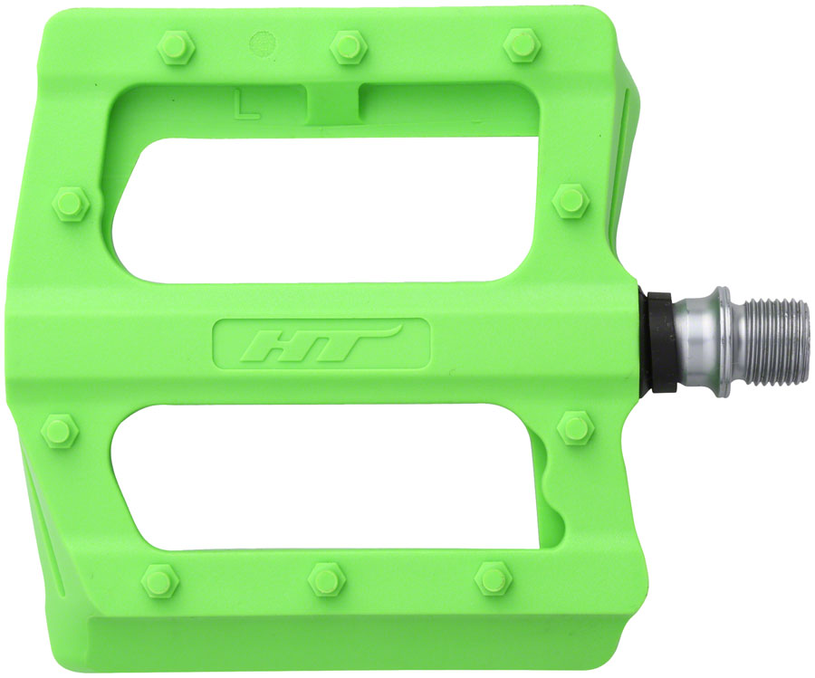 HT Components PA12 Pedals - Platform, Composite, 9/16", Green MPN: 102001PA12XX0903H1X0 Pedals PA12 Pedals