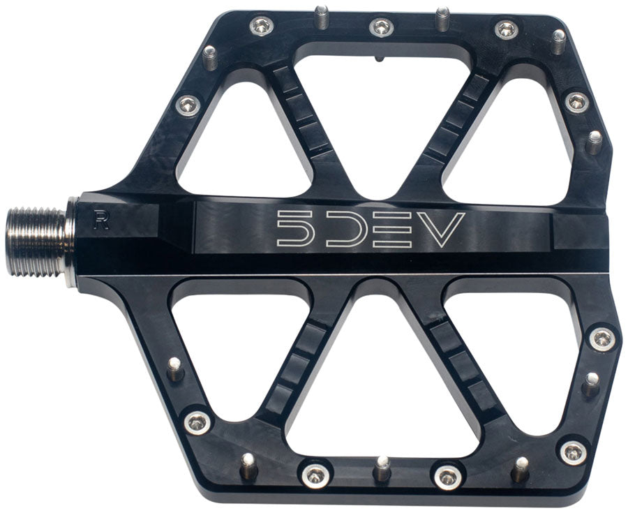 5DEV Jumpline Pedals - Platform, Aluminum, 9/16