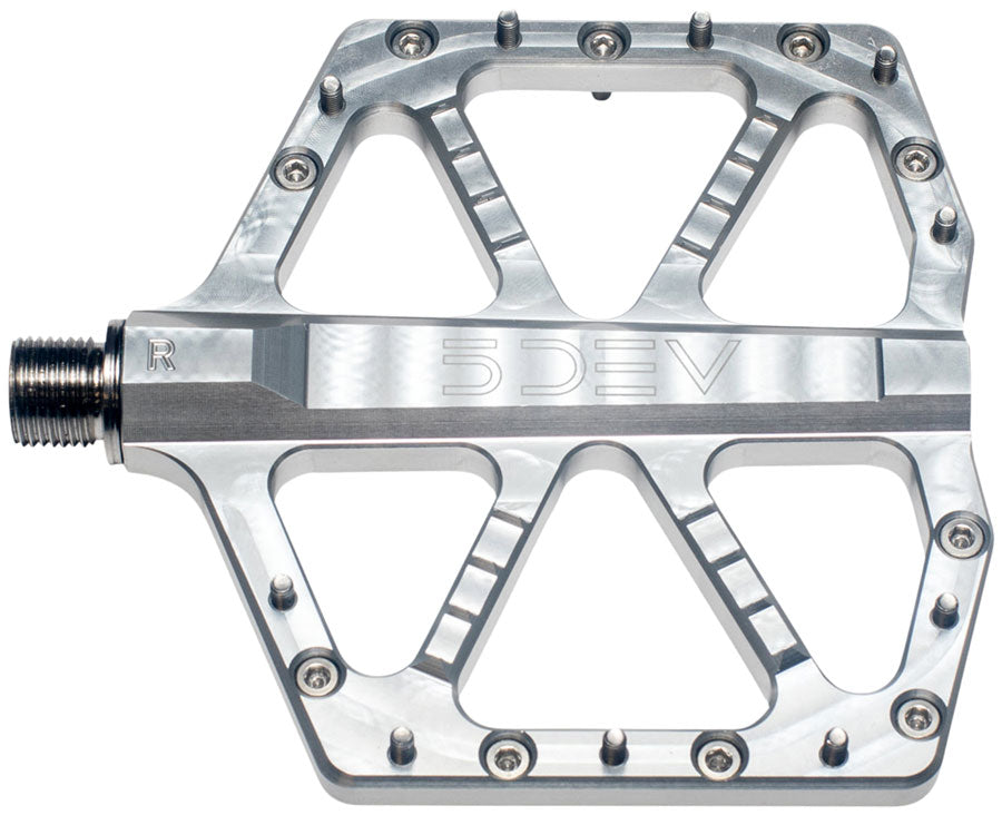 5DEV Jumpline Pedals - Platform, Aluminum, 9/16
