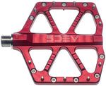 5DEV Jumpline Pedals - Platform, Aluminum, 9/16", Red MPN: P03-08 UPC: 850076919788 Pedals Jumpline Pedals