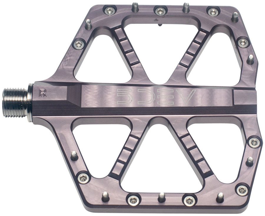 5DEV Jumpline Pedals - Platform, Aluminum, 9/16