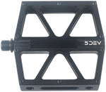 5DEV Flatline Pedals - Platform, Aluminum, 9/16", Black MPN: P04-01 UPC: 850076919672 Pedals Flatline Pedals