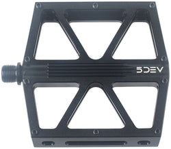 5DEV Flatline Pedals - Platform, Aluminum, 9/16", Black MPN: P04-01 UPC: 850076919672 Pedals Flatline Pedals