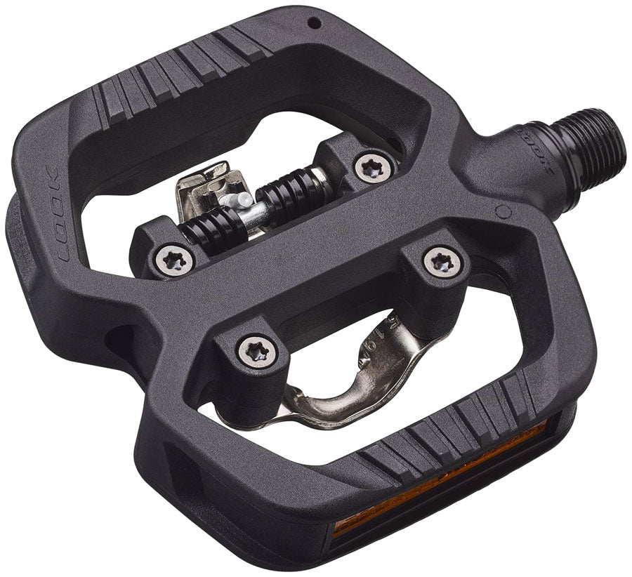 LOOK X-Venture Pedals - Single Sided Clipless, Composite, 9/16", Black - Pedals - X-Venture Pedals
