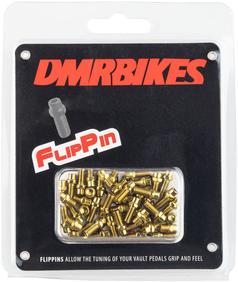 gold mtb pedal pins DMR Flip Pin Set for Vault Pedal