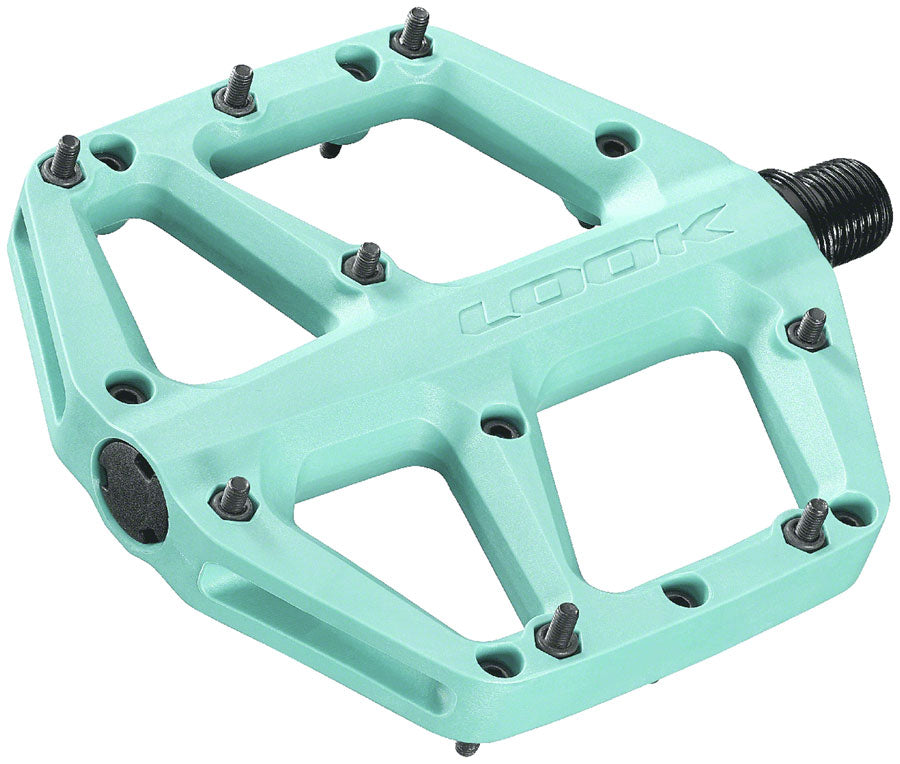 blue mountain bike pedals LOOK Trail Fusion Pedals