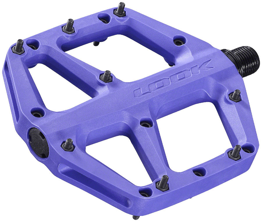 flat pedals purple LOOK Trail Fusion Pedals