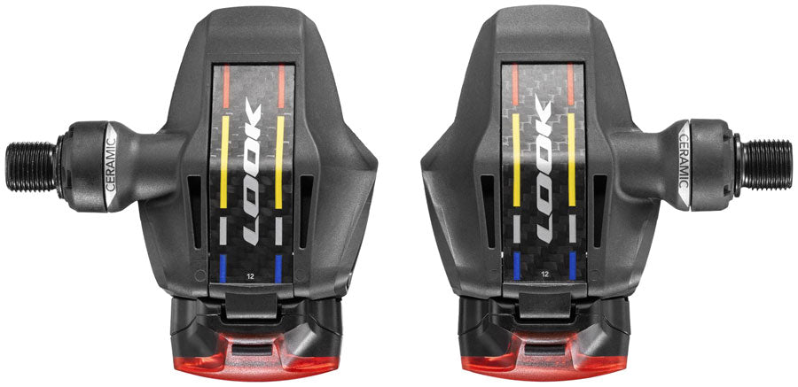 LOOK KEO Blade Carbon Ceramic Vision Pedals - Single Sided Clipless, Carbon, 9/16", Black, 53mm QF - Pedals - KEO Blade Carbon Ceramic Vision Pedals