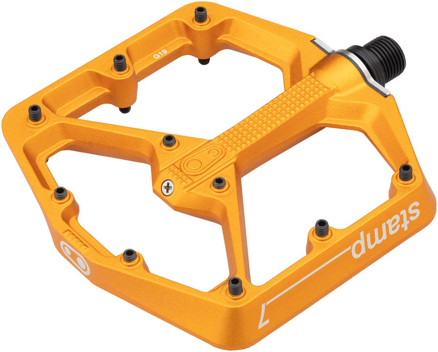 crankbrothers stamp 7 pedale Crank Brothers Stamp 7 Large Pedals Orange