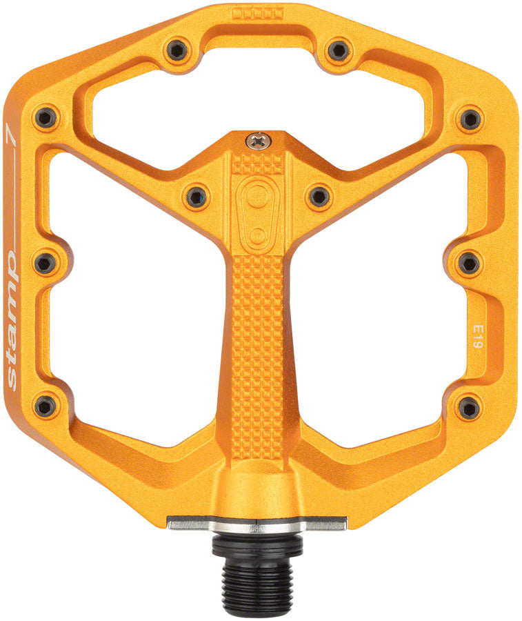 Crank Brothers Stamp 7 Pedals - Platform, Aluminum, 9/16", Orange, Small MPN: 16280 UPC: 641300162809 Pedals Stamp 7 Pedals