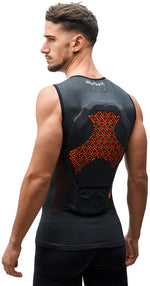 Bluegrass Seamless Lite D30 Body Armor - Black, Large/X-Large - Torso Protection - Seamless Lite D3O Body Armor