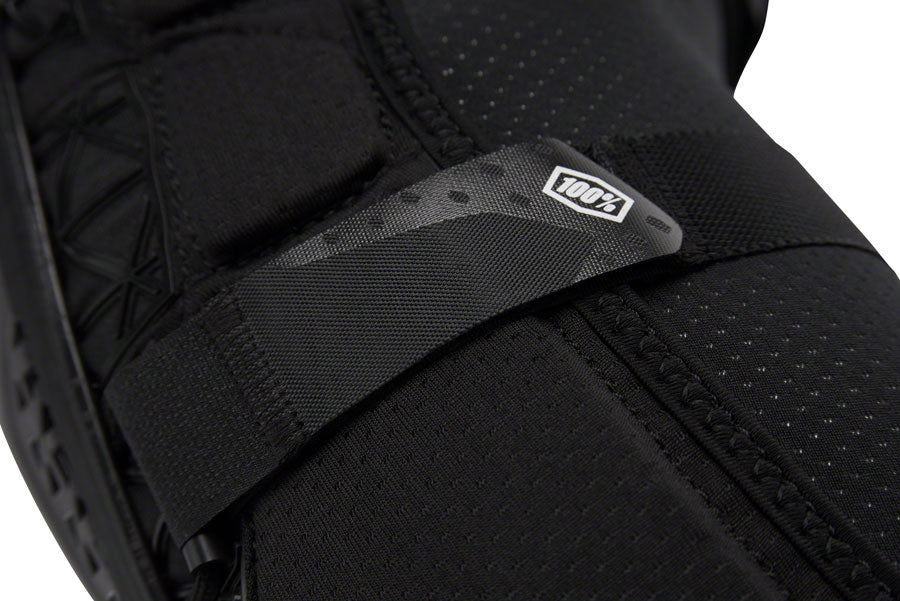 100% Surpass Knee Guards - Black, Medium - Leg Protection - Surpass Knee Guards