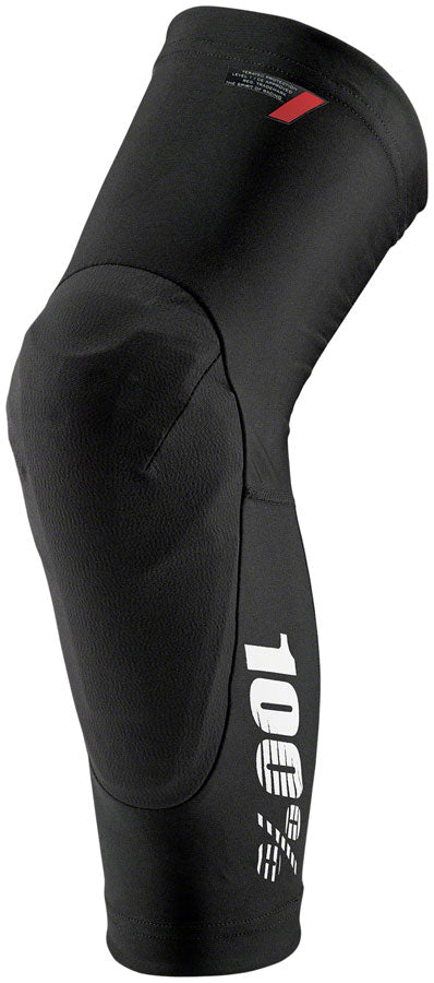 100% Teratec Knee Guards - Black, Large