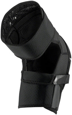 100% Fortis Knee Guards - Black, Large/X-Large - Leg Protection - Fortis Knee Guards