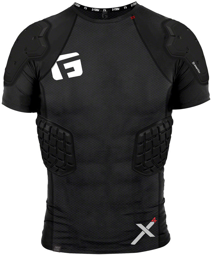 G-Form Pro-X4 Shirt  - Men's, Black, Medium MPN: SS0402014 UPC: 847631010950 Torso Protection Pro-X4 Shirt