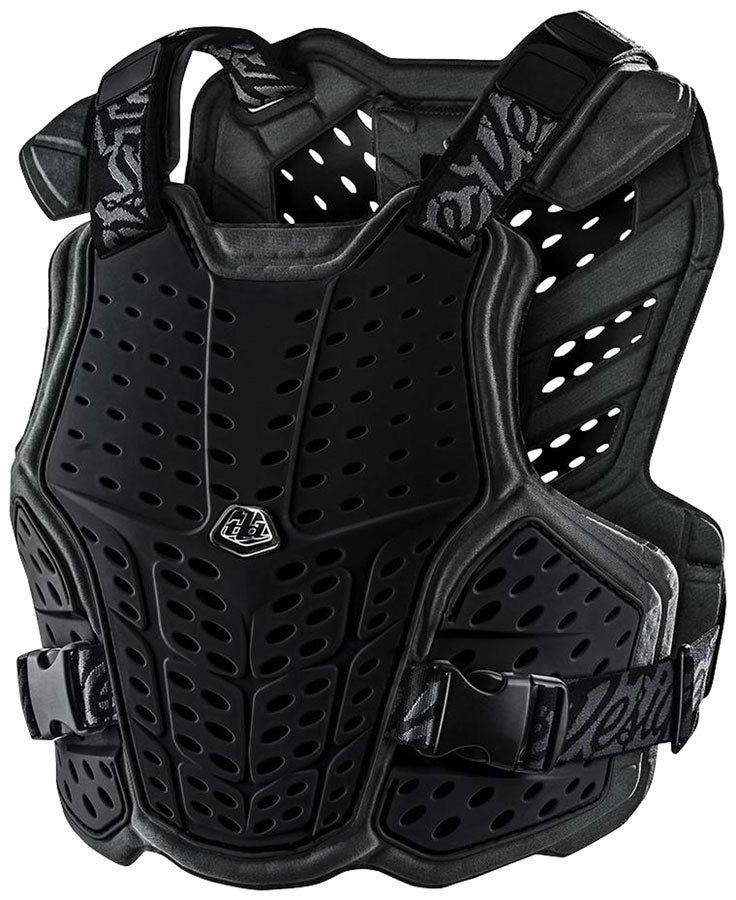 Troy Lee Rockfight Chest Protector - Solid Black, X-Small/Small MPN: 582003001 UPC: 887202320989 Protective Gear / Body Armor Rockfight Chest Protector