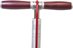 Silca Superpista Ultimate 'Hiro' Edition Floor Pump - 160psi, Stainless Steel, Red Hose with Hiro V2 Chuck, Silver MPN: AM-PU-SP2-ASY-011 UPC: 853740005503 Floor Pump Superpista Ultimate Hiro Edition Pump