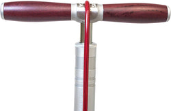 Silca Superpista Ultimate 'Hiro' Edition Floor Pump - 160psi, Stainless Steel, Red Hose with Hiro V2 Chuck, Silver MPN: AM-PU-SP2-ASY-011 UPC: 853740005503 Floor Pump Superpista Ultimate Hiro Edition Pump