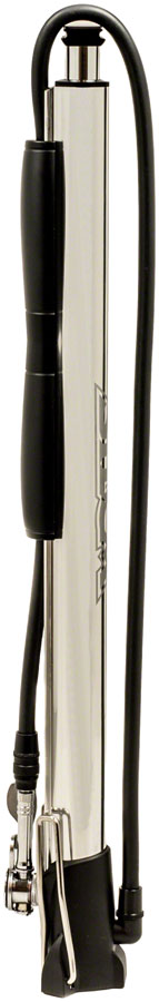 Silca Viaggio Travel Floor Pump - Bluetooth IGauge, 220psi, Hiro Chuck, Silver - Floor Pump - Viaggio Travel Pump