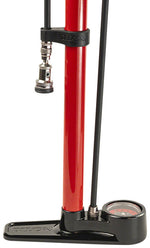 Silca Pista Floor Pump - Steel Body, Compact Ash Wood Handle, 220psi, Classic Press-On Chuck, Red MPN: AM -PU-001-COM-0101 UPC: 853740005886 Floor Pump Pista Floor Pump