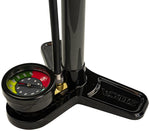 Silca Pista Plus Floor Pump - Steel Body, Ash Wood Handle, 220psi, Classic Press-On Chuck, Black MPN: AM-PU-003-ASY-0100 UPC: 860205002205 Floor Pump Pista Plus Floor Pump