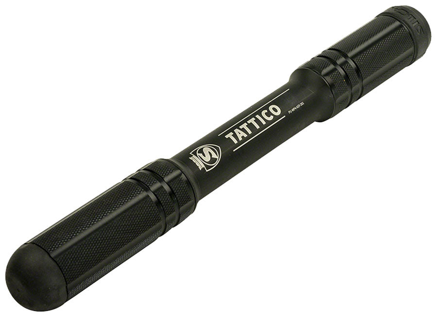 Silca Tattico Mini Frame Pump - 100psi, Aluminum, Presta/Schrader, With Bracket MPN: AM-PU-TAT-ASY-001 UPC: 853740005749 Frame Pump Tattico Mini Pump
