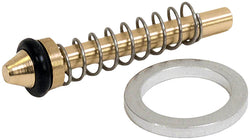 Silca Inner Check Valve Assembly - 1946+ Pista, 1989+ Superpista, 2015+ Impero, Plunger, Spring, O-ring, Crush Washer MPN: AM-PU-VAL-ASY-001 UPC: 853740005046 Pump Part Inner Check Valve Assembly