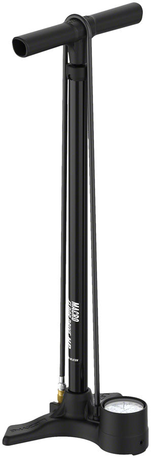 もも Lezyne Macro Floor Drive ABS Floor Pump - ABS Chuck, 220psi, Flat