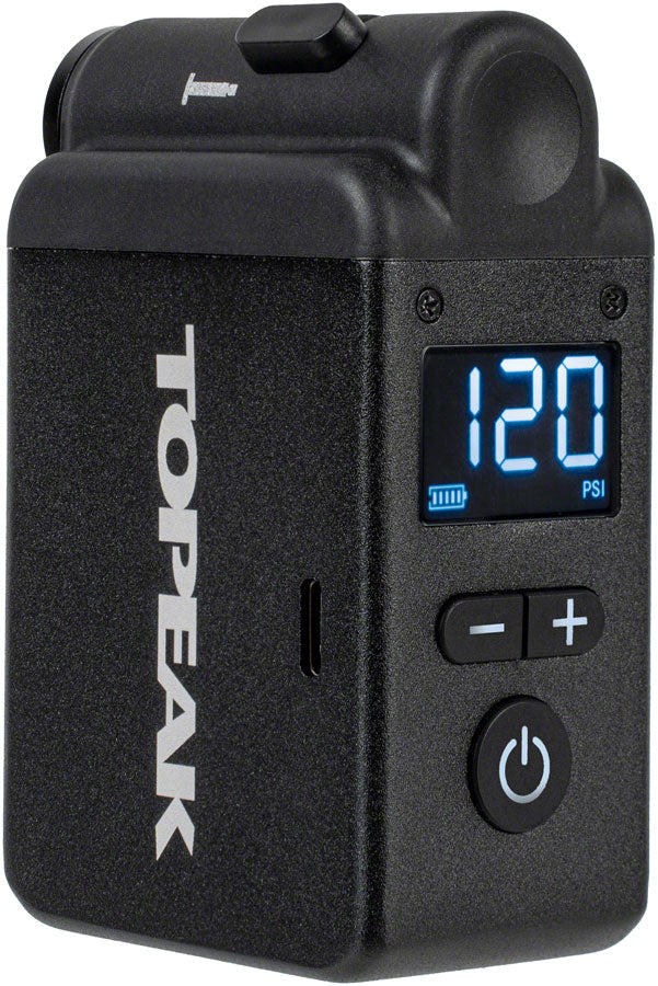 Topeak E-Booster Digital e-Pump - with Gauge MPN: TDP-E01 UPC: 883466041448 Frame Pump E-Booster Digital e-Pump