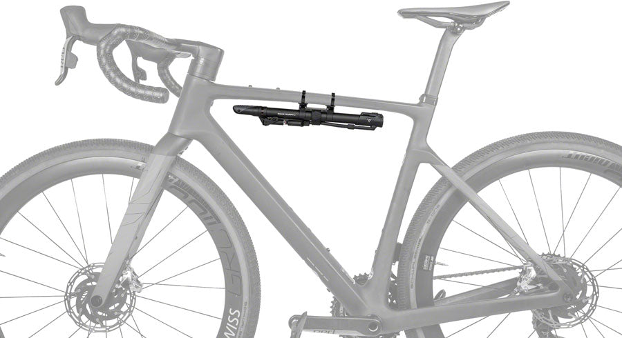 Topeak Road Morph G Pump - with Gauge, Black, 140psi - Frame Pump - Road Morph Pump with Gauge