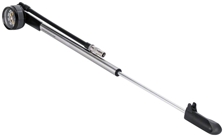 Topeak Pocketshock DXG XL Pump - Silver/Black - Shock Pump - Pocket Shock DXG Pump
