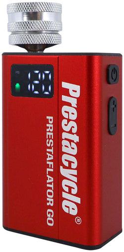 Prestacycle Prestaflator Go Pocket Tool MPN: 77093 UPC: 689466770933 Frame Pump Prestaflator Go Pocket Inflation Tool