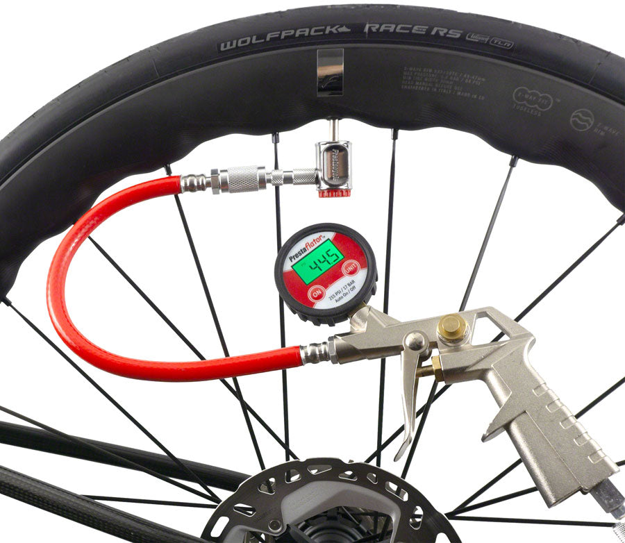 Prestacycle Prestaflator Pro Digital Tool - Shop Air Compressor Head - Prestaflator Pro Digital Inflation Tool
