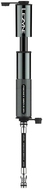 Lezyne Pocket Drive HV Frame Pump - Gloss Lite Gray MPN: 1-MP-PKDRHV-V119 Frame Pump Pocket Drive HV Frame Pump