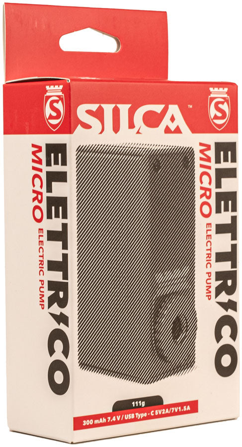 Silca Elettrico Micro Inflator MPN: AM-PU-016-ASY-0100 UPC: 810093162970 Frame Pump Elettrico Micro Inflator