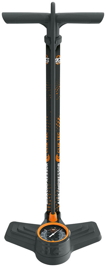 SKS Airkompressor ClikTek 10.0 Floor Pump - 144 PSI,  900mm Hose, 80mm Gauge MPN: 12151 Floor Pump Airkompressor ClikTek 10.0 Floor Pump