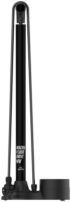 Lezyne Macro HV Floor Drive Pump Black - Floor Pump - Macro HV Floor Drive Pump