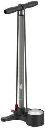 Lezyne Steel Floor Drive 3.5 Pump - Gray MPN: 1-FP-SFLDR-V731 Floor Pump Steel Floor Drive Floor Pump