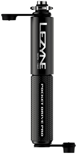 Lezyne Pocket Drive Pro HV Pump - Black MPN: 1-MP-PKDRHVP-V117 Frame Pump Pocket Drive Pro HV Mini Pump