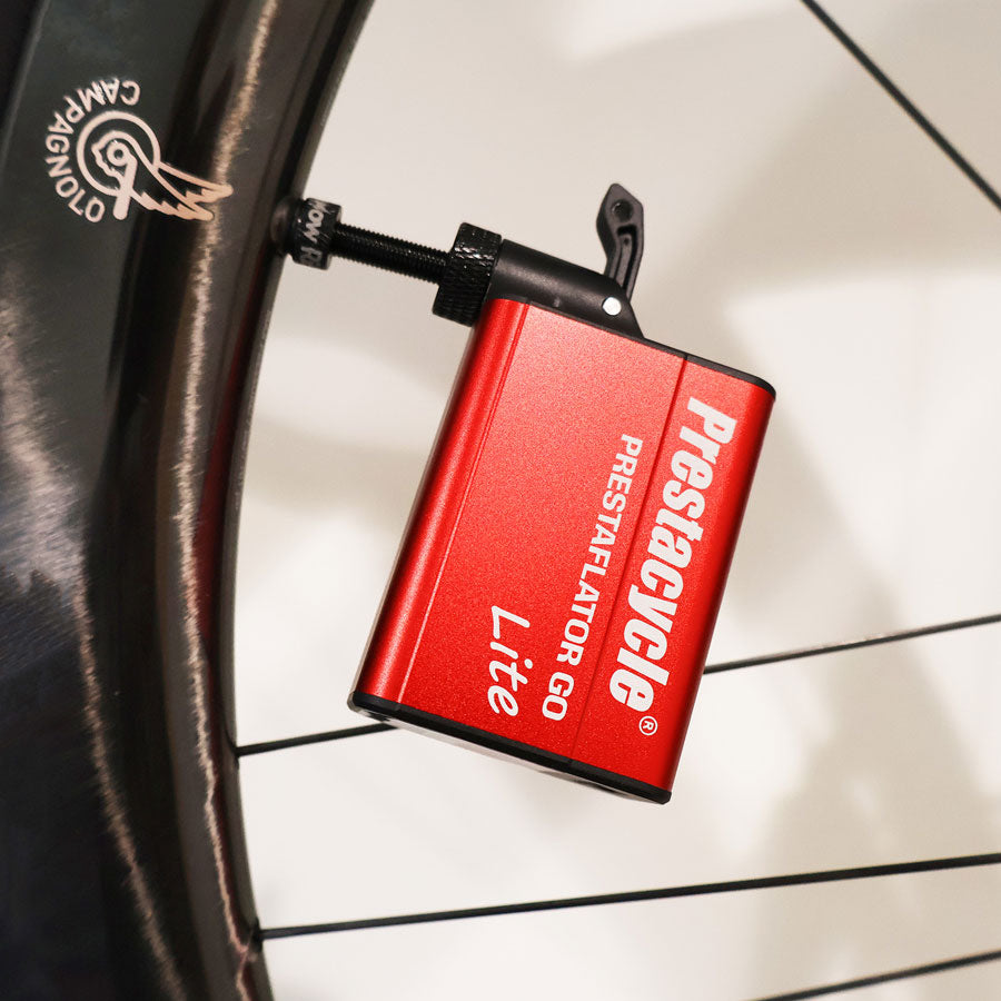 Prestacycle Prestaflator GO Lite Pocket Rechargeable Pump MPN: 77098 UPC: 689466770988 Frame Pump Prestaflator GO Lite Pocket Rechargeable Pump