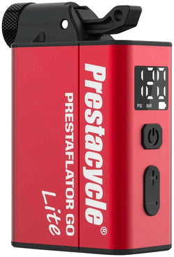 Prestacycle Prestaflator GO Lite Pocket Rechargeable Pump MPN: 77098 UPC: 689466770988 Frame Pump Prestaflator GO Lite Pocket Rechargeable Pump