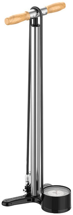 Lezyne Alloy Floor Drive 3.5 Floor Pump -  Presta Pro Chuck, 220psi, Gloss Silver MPN: 1-FP-AFLDR-V606 Floor Pump Alloy Floor Drive Floor Pump