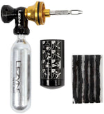 Lezyne CO2 Blaster Inflater and Tubeless Repair Kit with two 20g Cartridges MPN: 1-PK-TBC2-V104 CO2 and Pressurized Inflation Device Blaster CO2 Inflator