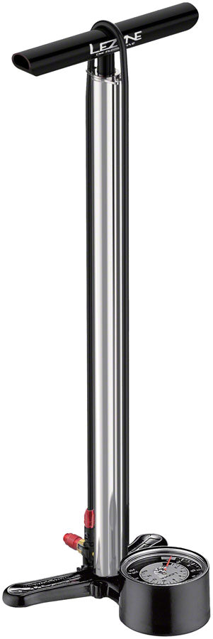 LEZYNE 自転車空気入れ/CNC FLOOR DRIVE SILVER Lezyne CNC Floor Drive Pump: Silver Floor Pump Color Silver | Part