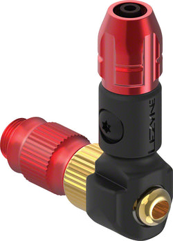 Lezyne ABS-1 Pro HP Pump Chuck Head: Red MPN: 1-ABS1P-CHUCK-V111 Pump Part Pump Parts