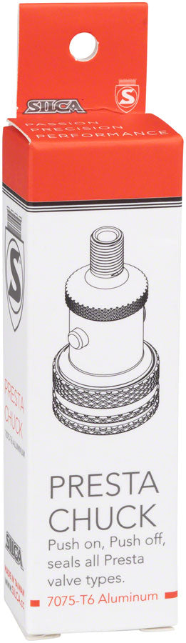 Silca Presta Chuck - Press-On, Aluminum MPN: AM-PU-CHU-ASY-009 UPC: 850005186342 Pump Part Hoses, Heads, and Adapters