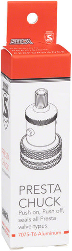 Silca Presta Chuck - Press-On, Aluminum MPN: AM-PU-CHU-ASY-009 UPC: 850005186342 Pump Part Hoses, Heads, and Adapters