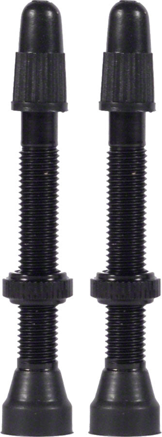 WTB Aluminum TCS Tubeless Valves: 34mm, Black, Pair MPN: W095-0005 UPC: 714401950054 Tubeless Valves TCS Presta Valve