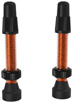 WTB Aluminum TCS Tubeless Valves: 46mm, Orange, Pair MPN: W095-0062 UPC: 714401950627 Tubeless Valves TCS Presta Valve