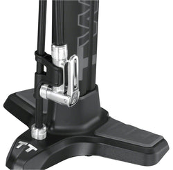 Topeak Joe Blow Twin Turbo Floor Pump SmartHead, Black MPN: TJB-TT1 UPC: 883466020115 Floor Pump JoeBlow Twin Turbo Floor Pump